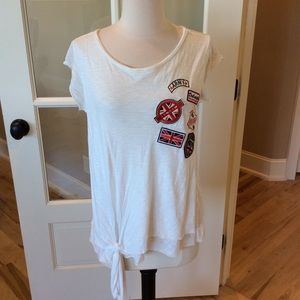 White top B Original Boutique Shirt Womens Small